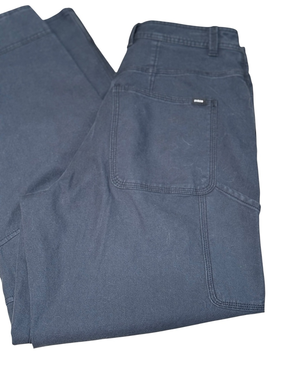 prAna Women’s Utility Pants Charcoal Canvas Relaxed Fit Outdoor Casual Size 6 - Picture 2 of 9